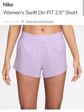 Nike Women's Swift Dri-FIT Shorts — Light Lavender